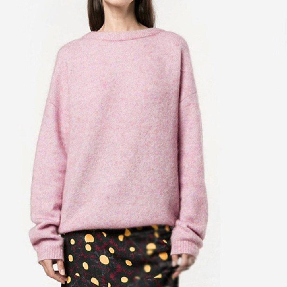 Soft Pink Women's Crewneck Sweater